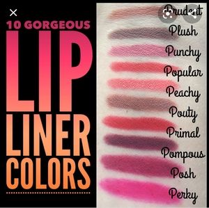 Younique lip liner in peachy